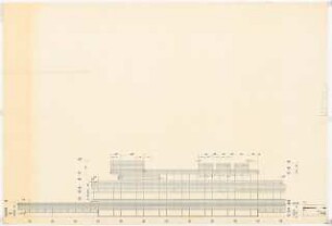 Technische Universität Berlin Technische Chemie (Franz-Fischer-Bau): Südansicht, 1:50