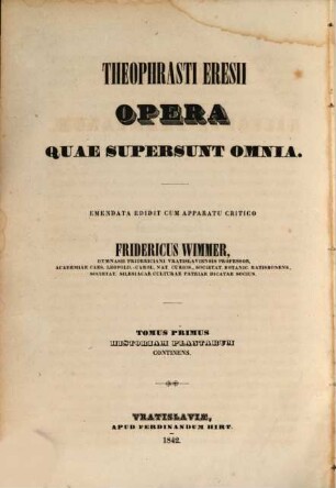 Historia plantarum
