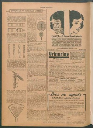 Inventos y recetas útiles