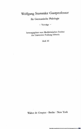 Die höfische Liebe im Horizont der erotischen Diskurse des Mittelalters und der Frühen Neuzeit