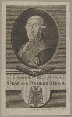 Bildnis des Heinrich Leopold Graf von Seherr-Thoss