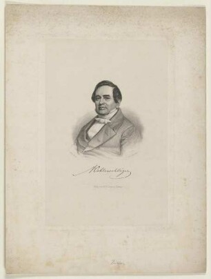 Bildnis des Adam Gottlob Oehlenschläger