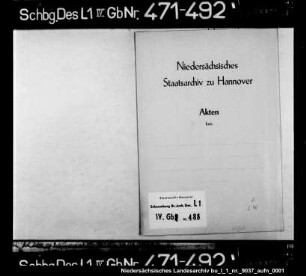 Verdacht der Unterschlagung gegen den verstorbenen Gerdt Schmiedt zu Oldendorf
