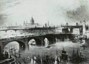 GB, London, Themsebrücke