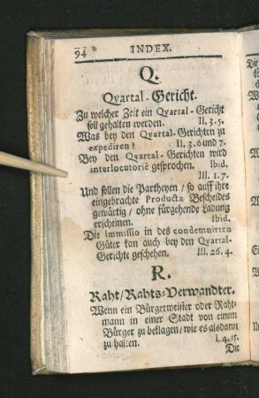 [Qvartal-Bericht.- Zinsen.]