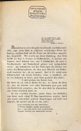 Maître Elie's Überarbeitung der ältesten französischen Übertragung von Ovid's Ars amatoria