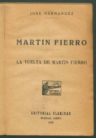Martín Fierro