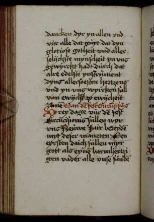 Circumcisio/Neujahr