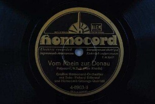Vom Rhein zur Donau : Potpourri; II. Teil / (Max Rhode)