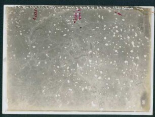 Foto des Geländes nördlich von Punkt "g" bei Ypern (Luftbild)