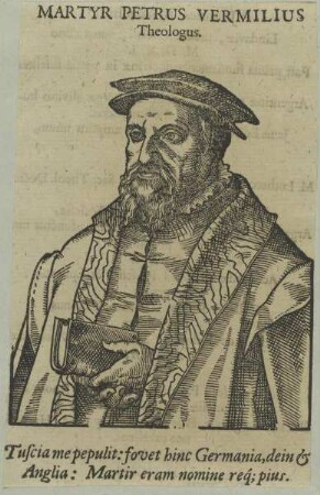 Bildnis des Martyr Petrus Vermilius