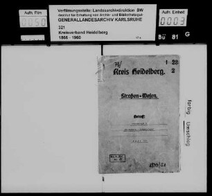 Kreisstraße 9 (Heft III)