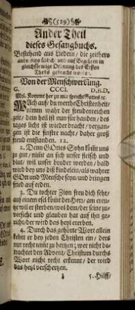 Ander Theil dieses Gesangbuchs.