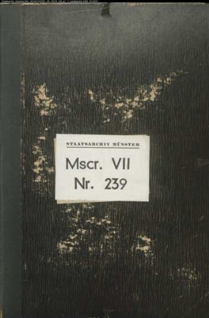 Sammlung von juristischen Gutachten und Ausarbeitungen Ignaz Theodor Liborius Meyers