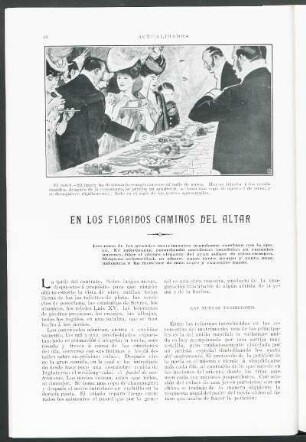 En los floridos caminos del altar