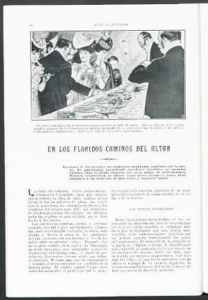 En los floridos caminos del altar