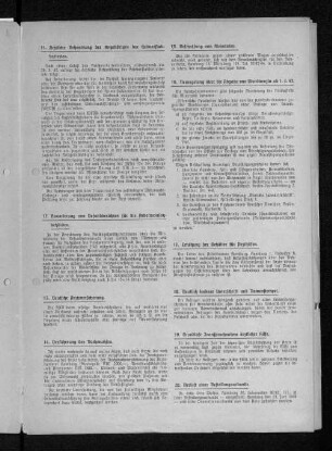 11. Ärztliche Behandlung der Angehörigen der Heimatflakbatterien.