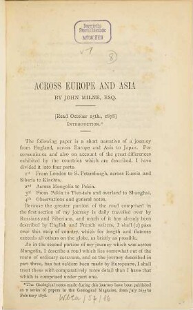 Transactions of the Asiatic Society of Japan, 7. 1879