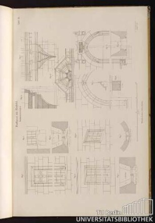 Tafel 25. Rathaus zu Alsfeld. Teilzeichnungen.