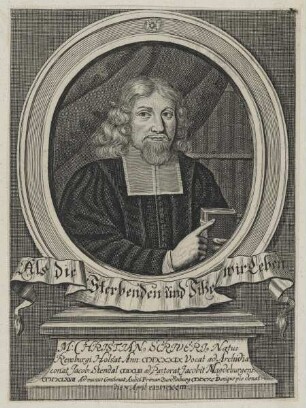 Bildnis des Christianus Scriverius