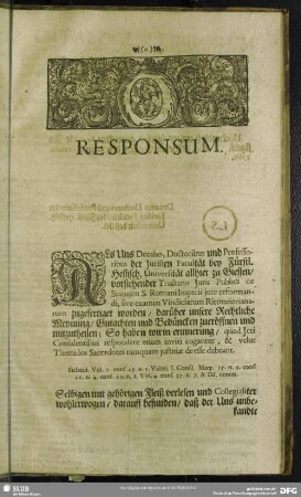 Responsum