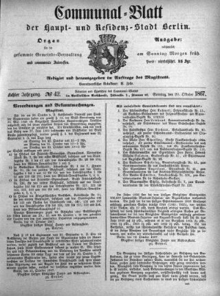 1867,42: No. 42, 20. Oktober 1867
