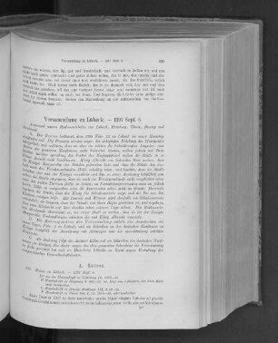 Versammlung zu Lübeck. - 1397 Sept. 8.