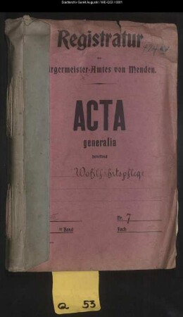 Wohlfahrtspflege, Spenden, Aufrufe