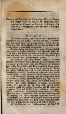 Verhandlungen der Zweiten Kammer der Landstände des Großherzogthums Hessen. Protokolle. 1833,7,[e] = Beil. ; [5]
