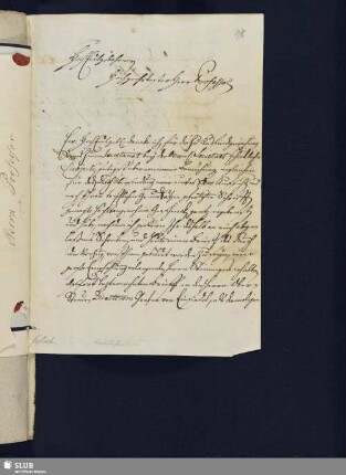 Nr. 98. Fritsch, Jakob Friedrich von