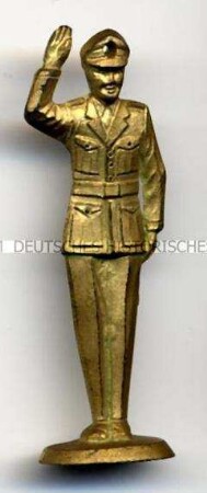 WHW-Abzeichen, Serie "Polizeibeamte" (Verkehrspolizist), "Tag der Deutschen Polizei" vom Februar 1940