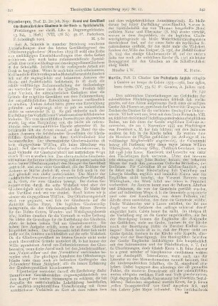 241-242 [Rezension] Espenberger, Joh. Nep., Grund und Gewißheit des übernatürlichen Glaubens in der Hoch- und Spätscholastik