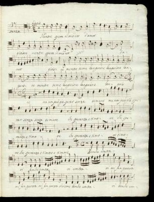 (Tenor, Alto e Canto) Mentre spera il mio cor