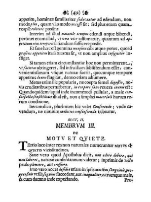 Membrvm III. De Motv Et Qviete.