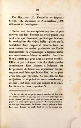 Philosophie de Kant ou principes fondamentaux de la philosophie transcendentale, Partie 2
