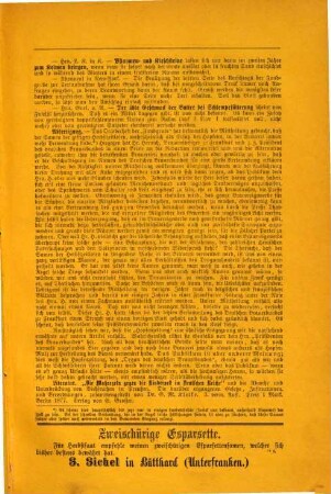 Die Fundgrube : Zeitschrift für die gesamten praktischen Bedürfnisse und Interessen des täglichen Lebens. 4. 1877