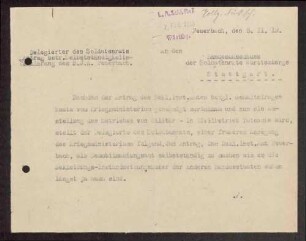 Organisation des Bekleidungsamtes