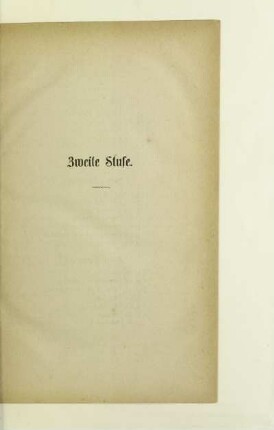 Zweite Stufe