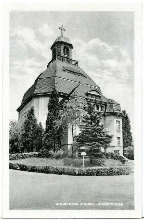 Arnsdorf. Anstaltskirche
