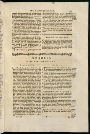 451-471, Scholia in Canones Synodi Nicaenae II.
