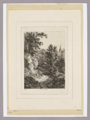 A Faverges près d’Annecy, aus: "Malerische Stätten"