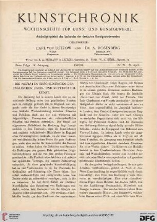 Heft 22 (20. April 1893)