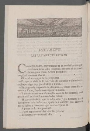 Capítulo LXVIII - Las últimas tentativas