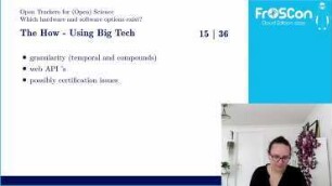 Open Activity Trackers for Research