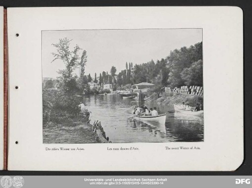 Les eaux douces d'Asie.