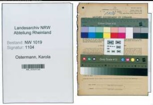 Entnazifizierung Karola Ostermann , geb. 01.10.1902 (Lehrerin)