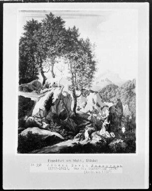 Der heilige Hubertus / Der heilige Eustachius