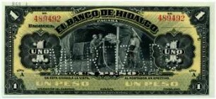 Geldschein, 1 Peso, 1914?