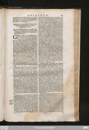 Epistola Ioannis Calvini, qua Fidem admonitionis ab eo nuper eidtae apud Polonos confirmat.