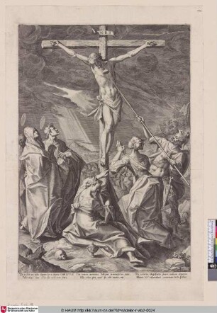 [Christus am Kreuz, nach links; Christ on the Cross, turned to the left]
